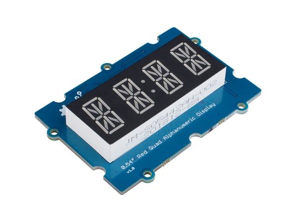 Grove 7 Segment Alphanumeric Display